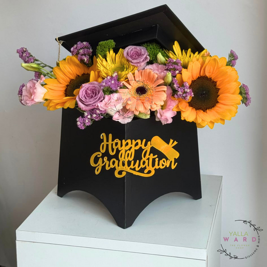 Graduation Floral Box