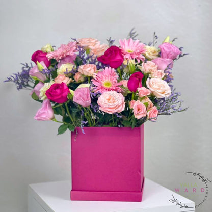 Dreamy pink box
