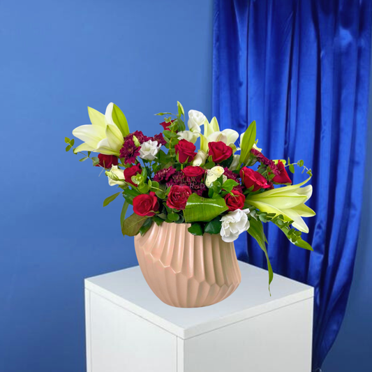 Romance in Red & White