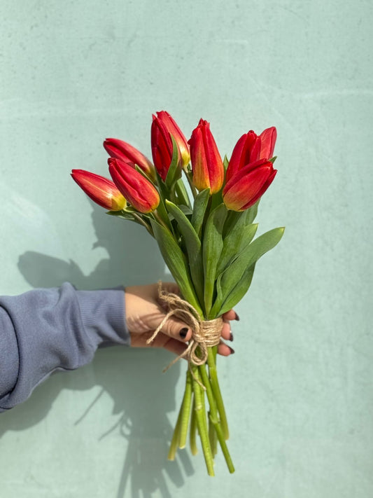 Red Tulip Bouquet